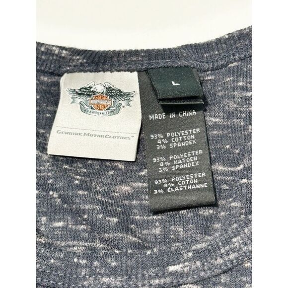 Harley Davidson Women's Heather Since 1903 Tank Top Black Size Large - Picture 2 of 8